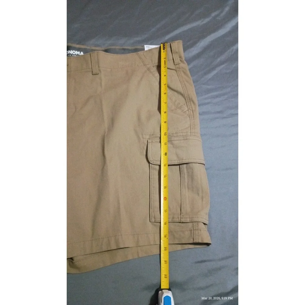 Sonoma Beige Cargo Shorts‎ Size 52 9
